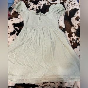Beautiful green Roxy summer dress